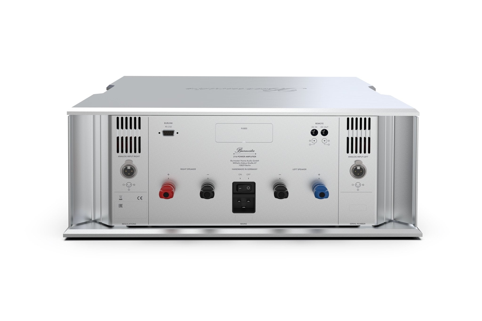 Burmester Audio 216 Stereo Power Amplifier - Minnesota Audio