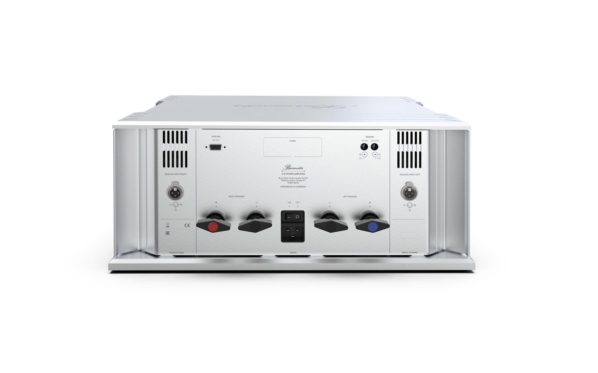 Burmester Audio 218 Stereo Power Amplifier - Minnesota Audio