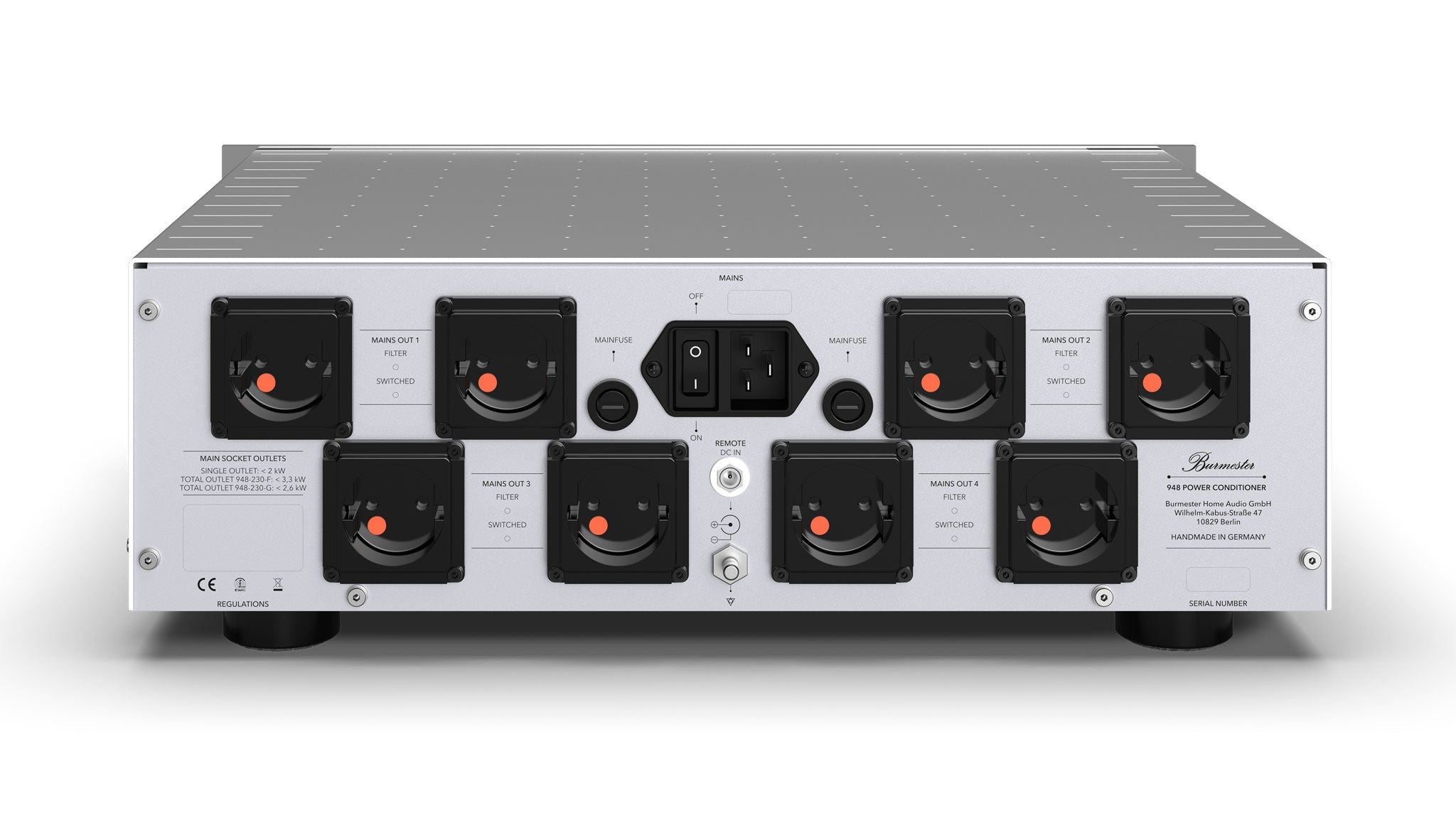 Burmester Audio 948 Power Conditioner with Burmester Audio