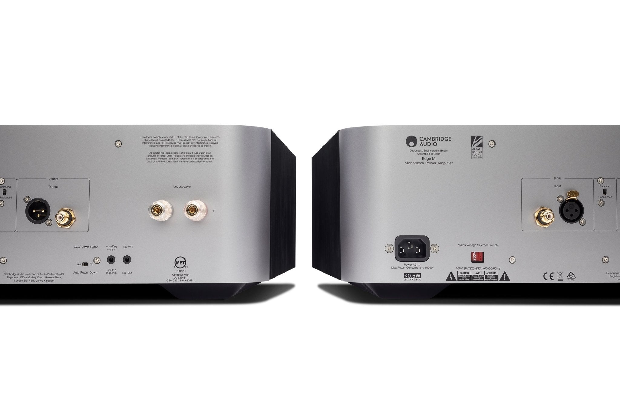 Cambridge Audio Edge M Mono Amplifier - Minnesota Audio