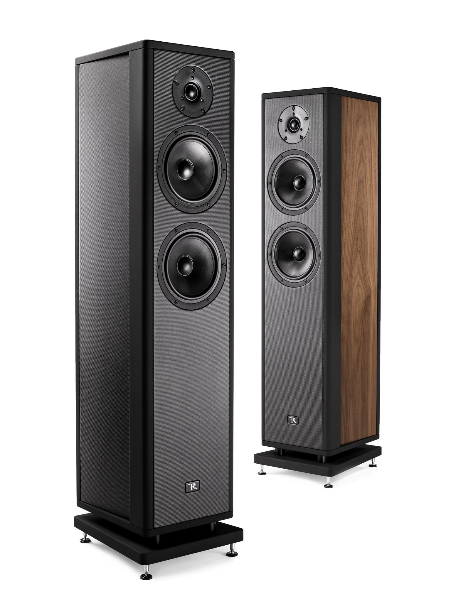 Open Box/Demonstration Rosso Fiorentino Walnut Elba II Loudspeakers - Minnesota Audio